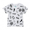 G&B All Over Cool Tiger White Tshirt 1522