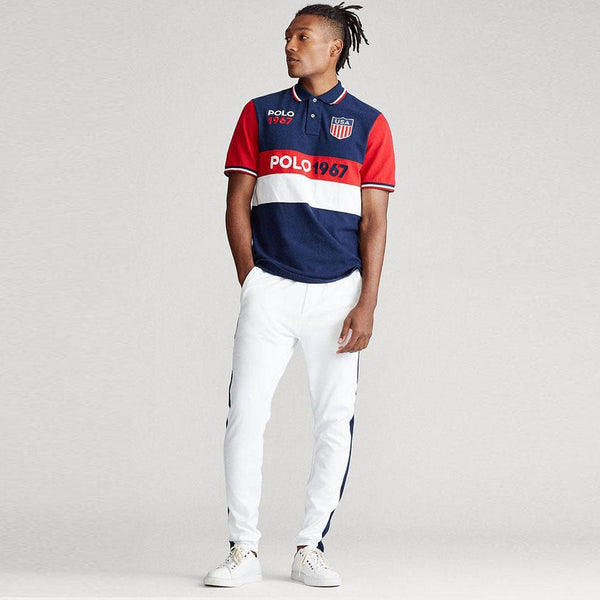 Color Block Red and Blue 1967 Polo 1628 6110