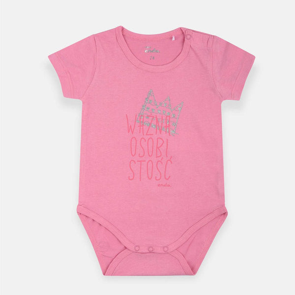ME Wazna Pink Ultra Soft Body Suit 1501