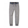 L&S Contrast Retro Belt Grey Fleece Trouser 1024
