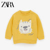 ZR Mustard Lion Face Super Funny Sweatshirt 975