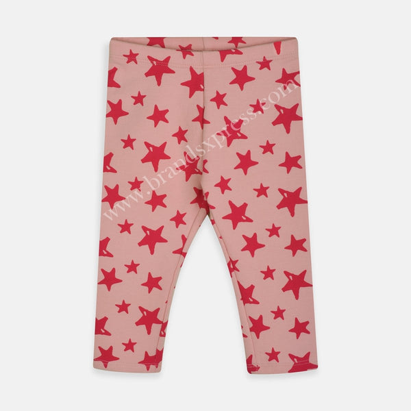 TX Star Printed Pink Fleece Legging 2817