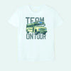 TT School Bus Printed  White Tshirt 4948