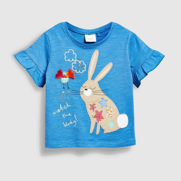 NXT Applic Bunny and Stars Blue Top 2042