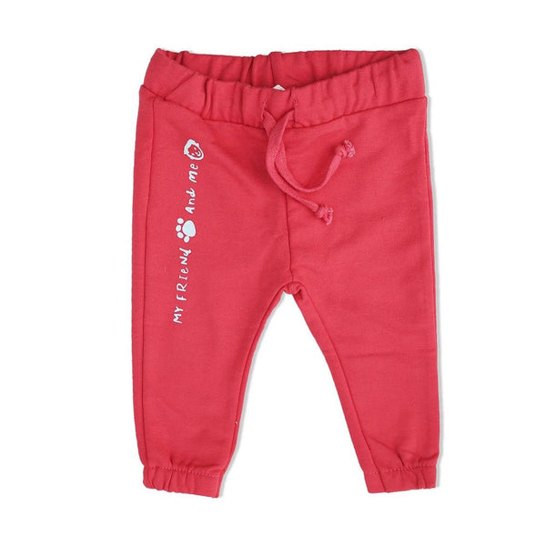 ZR My Friend Print Pink Trouser 3169