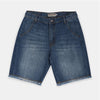 OM Rough Bottom Denim Shorts 1384