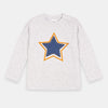 ZR Grey Blue Star T-shirt 780