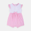 FM Bow Style Pink Body Suit 1631