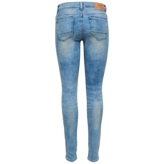Only Ladies Biker Blue Wash Denim