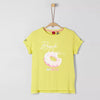 sOliv Beach Donut Yellow Loose Top 1956