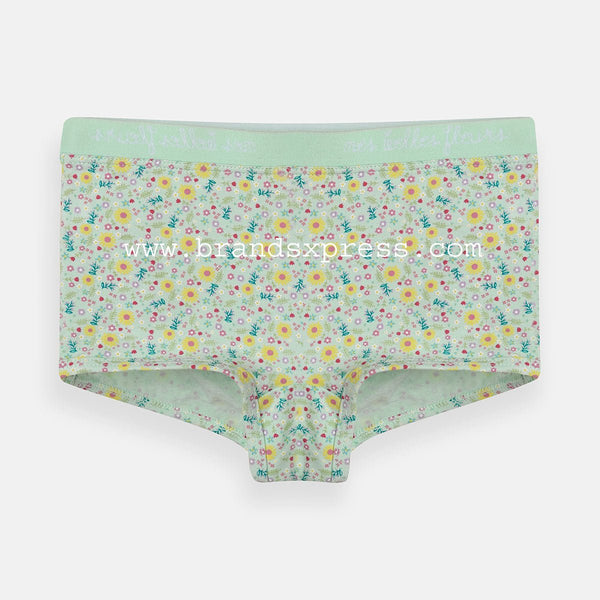 SM Floral Sea Green Hipster 7427