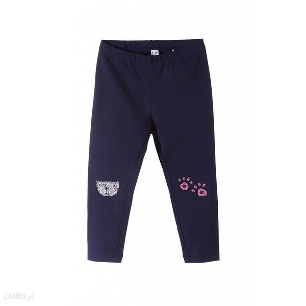 51015 Paw Print Navy Blue Legging 4325