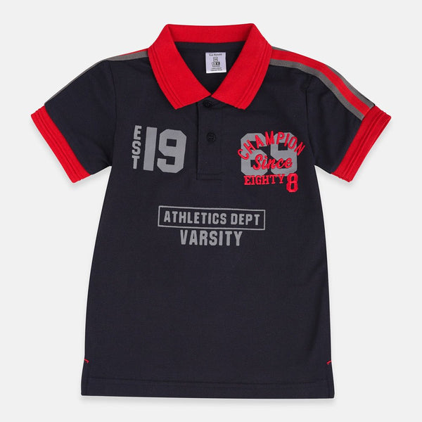 IR Champions 1969 Embroided Navy Blue Polo 2038