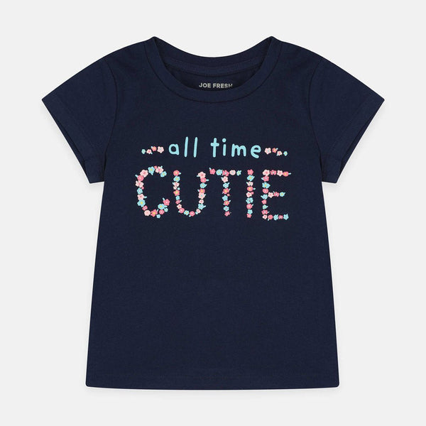 JF All Time Cute Navy Blue Tshirt 1606