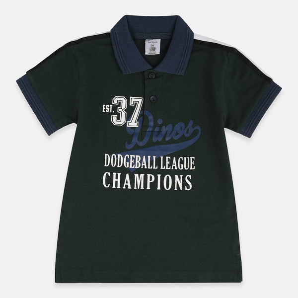 IR Dodge Ball League Green Polo 2028