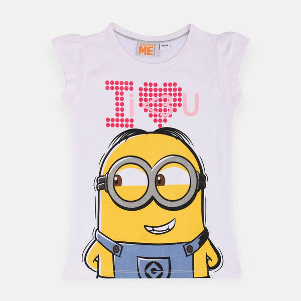 DPB Me I Love Minion White Top 1518