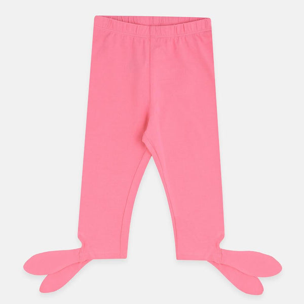 Bab Go Knee Ears Dark Pink Legging 4763