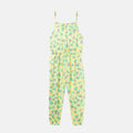 K&K Jungle Yellow All Over Jumpsuit 7457