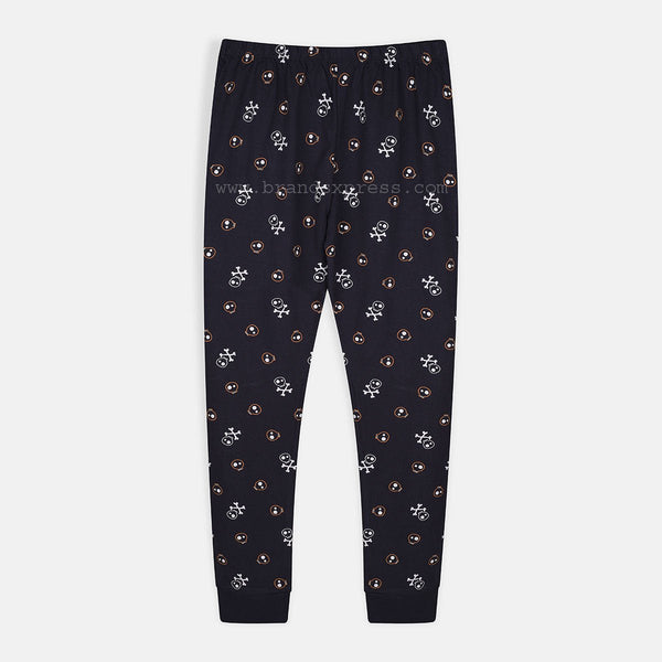 ZR Skull Print Grey Trouser 4667