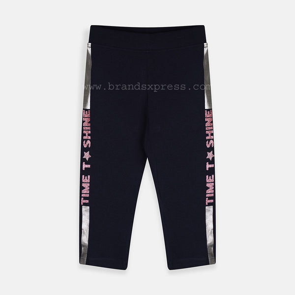 LSN Time To Shine Nay Blue Capri Short Legging 4671