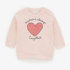 ZR Pink Heart Sisters Always Sweatshirt 856