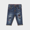 OM Mid Blue Kings Club M Patch Denim 1284