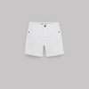 ZR White Cotton Shorts 1389