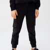 MNG Six Pocket With Doted Cord Black Trouser 2926
