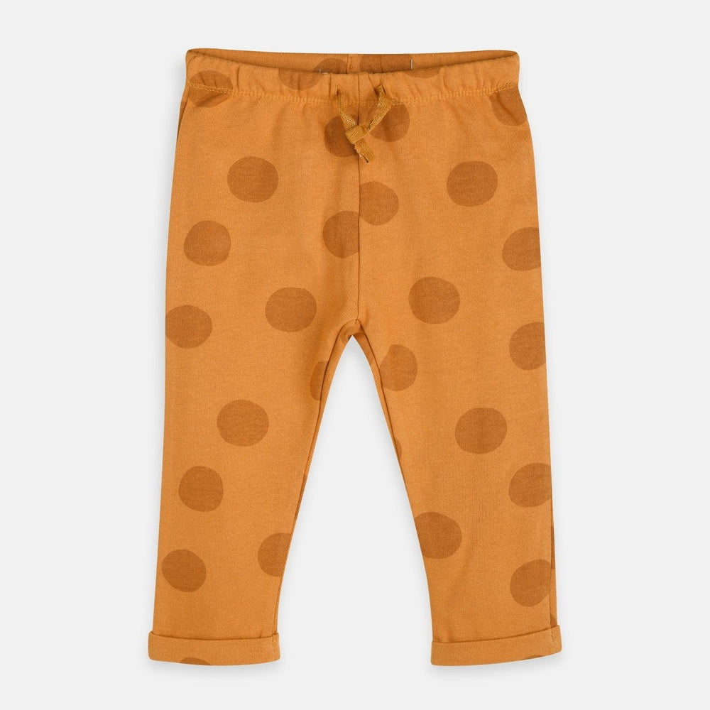 LFT Shimmering Cord Polka Dots Mustard Trouser 2993