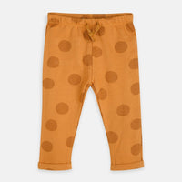 LFT Shimmering Cord Polka Dots Mustard Trouser 2993