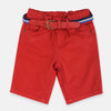 SM Red Cotton Shorts without Belt 1386