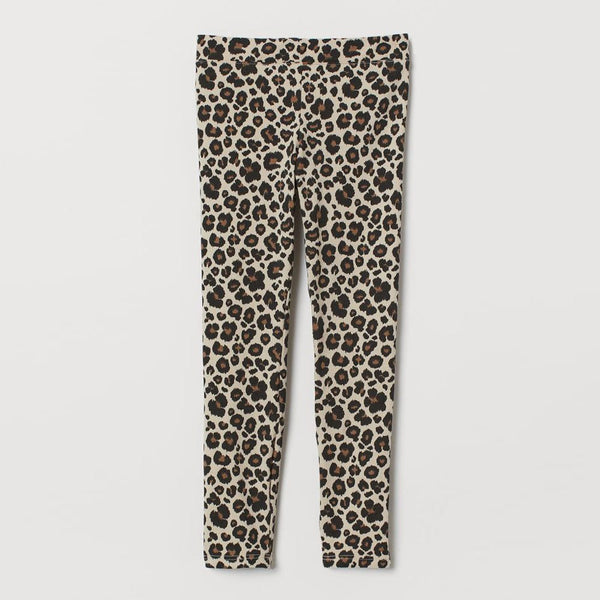 HM Leopard Print Dots Beige Legging 4738