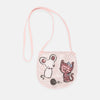 Cat and Mouse Sequence Pink Mini Purse 2200