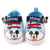 Mickey Print, Light Blue Shoes with Red Lace 2129