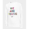 4F We Are Young White Sweatshirt 873