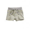 LUP Yellow Stripe Grey Terry Shorts