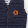 5.10.15 Quilted Sleeveless Ship Blue Jacket 726