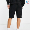 SS Pique Black Shorts 10091