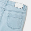 OLY Stretchable Bell Bottom Light Blue Denim 9647