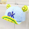 OK Embroidered Mellon Blue Net Cap 9200
