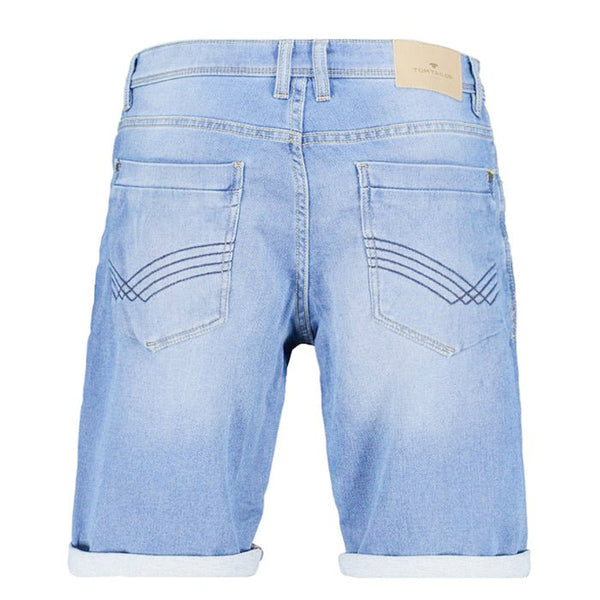 TT Josh Light Blue Regular Slim Denim Shorts