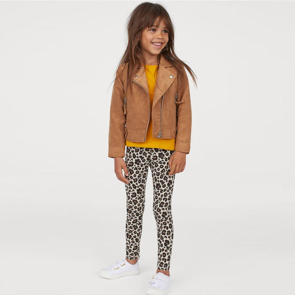 HM Leopard Print Dots Beige Legging 4738