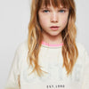 MNG Ecru Cutie Sweatshirt for Girls