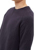 CQ Neck Sweatshirt Navy Blue