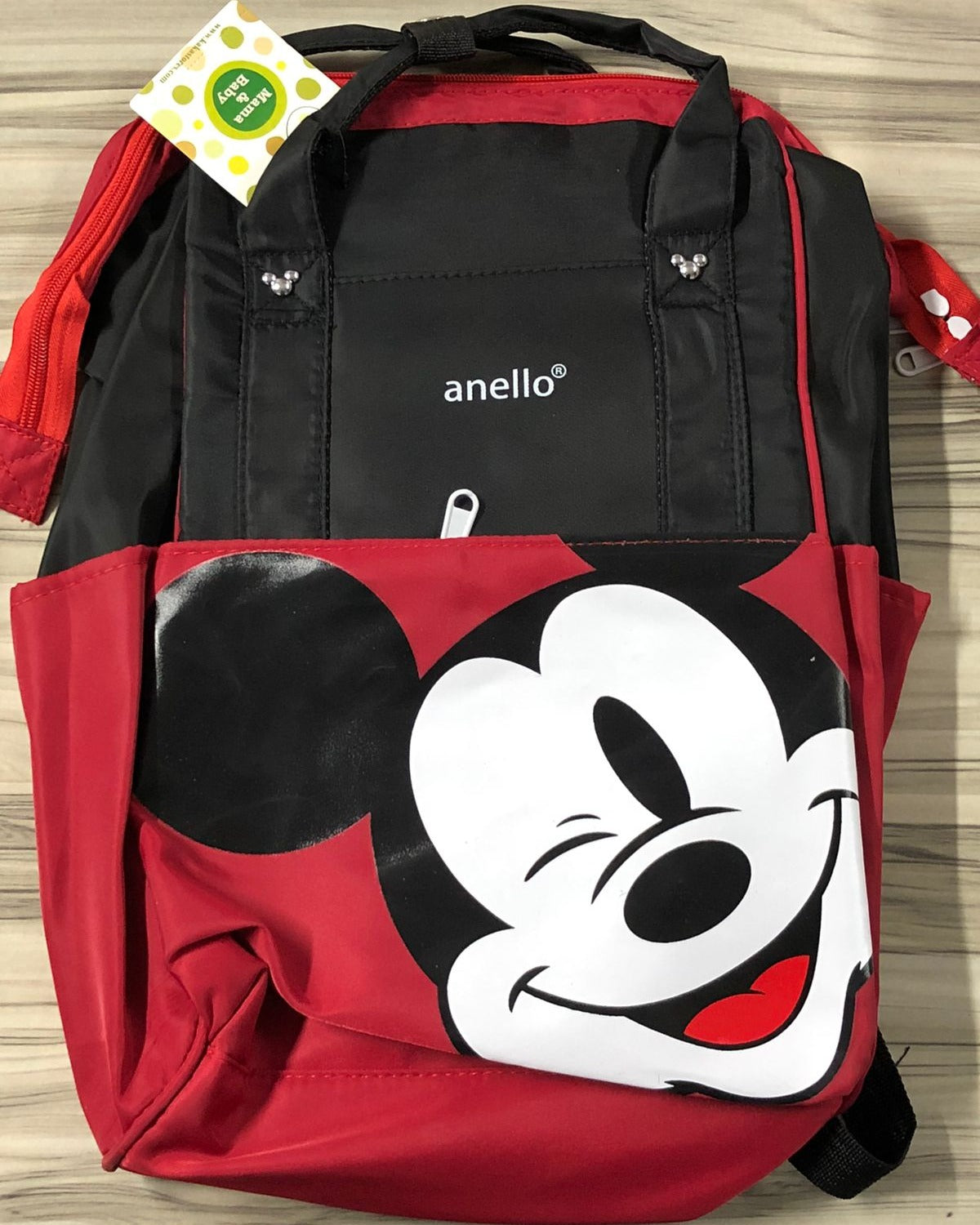 ANELLO MICKEY MOUSE DIAPER BAG OR MOMMY BAG AUTHENTIC QUALITY  Shopee  Philippines