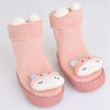 XB Cow Face Pink Socks Booties 2726