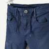 TAO Bottom Patch Navy Blue Pant With Cord 1246