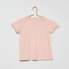 KB Front Lace Style Shoulder Pink Top 4109