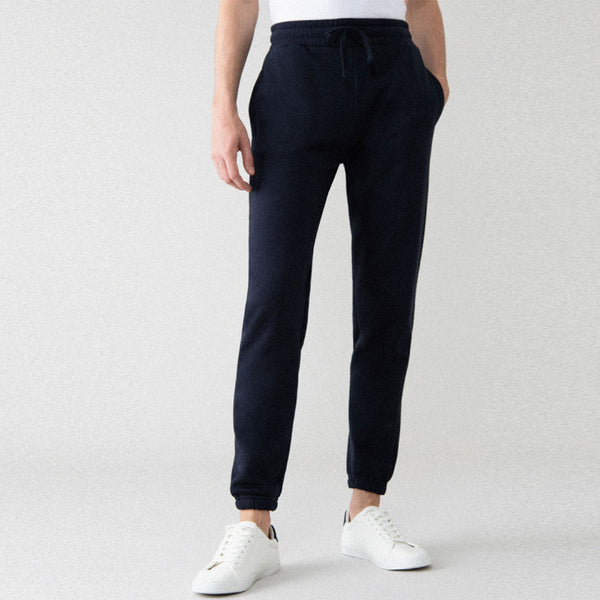 LFT Plain Fleece Navy Blue Trouser 3403
