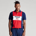 US Flag Embroided Red and Blue Polo 1625  6109